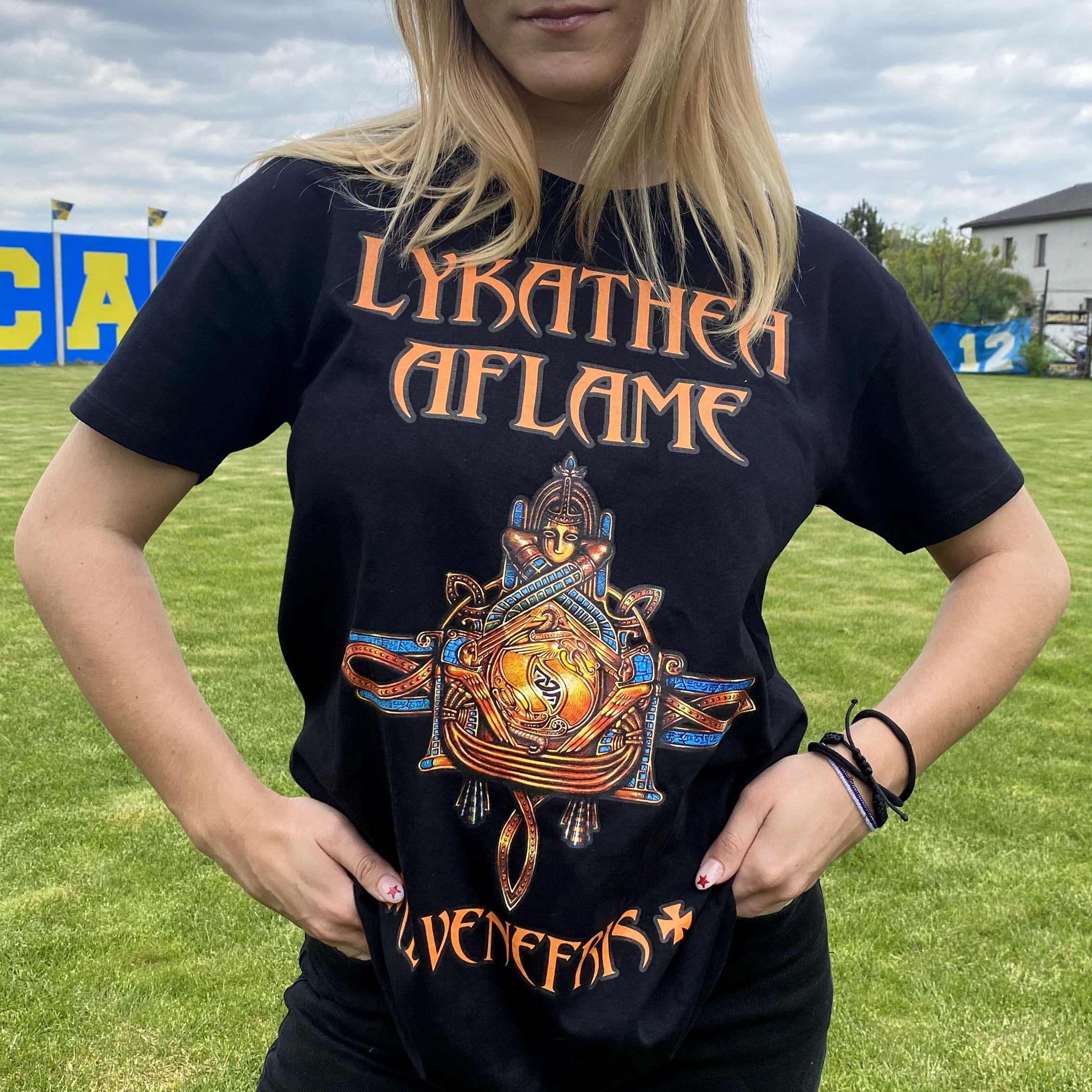 Complete merchandise of the legendary album Elvenefris by LYKATHEA AFLAME