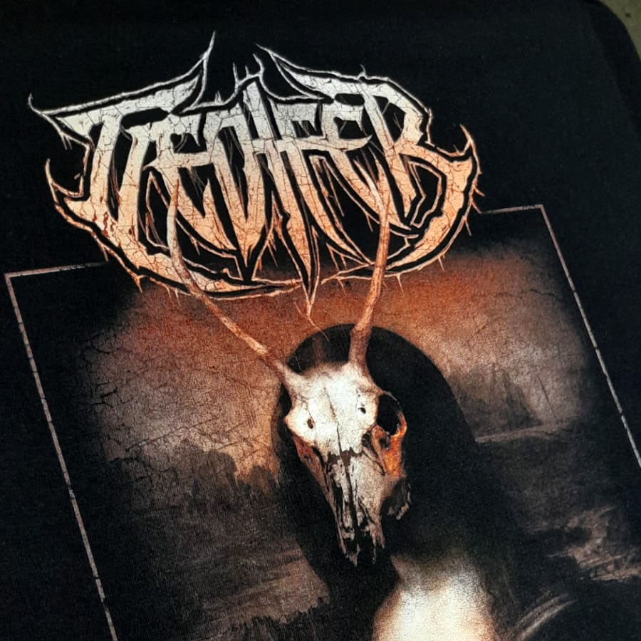 Custom t-shirts for the death metal band Teadifer