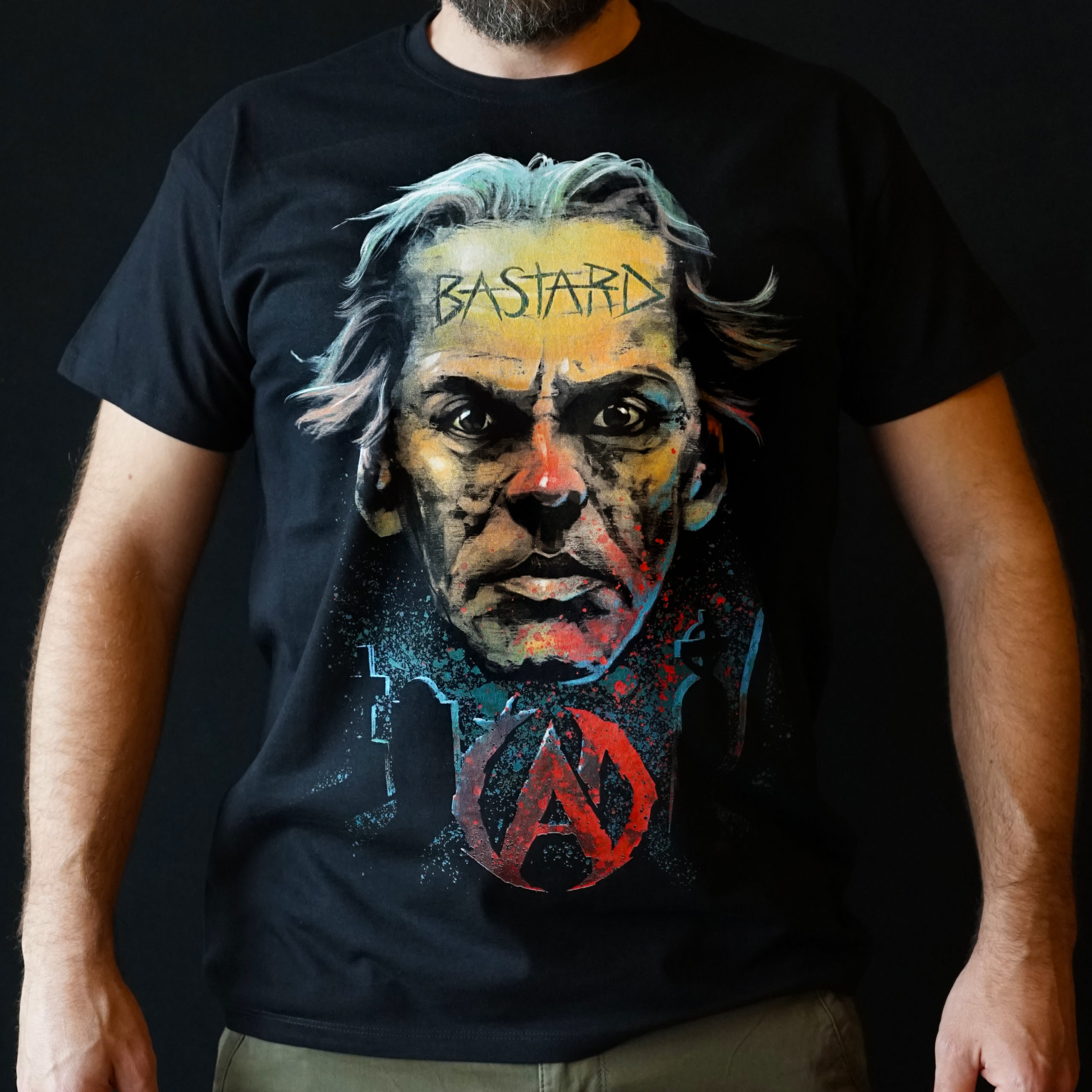 Custom merchandise for the Slovak band Čad